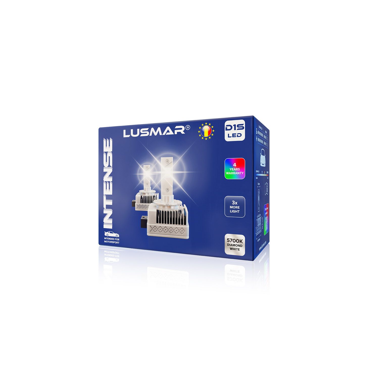 Kit LED D1S LUSMAR™ LED-D© 6000k 10000 lumen 70W / set Canbus - senza errori