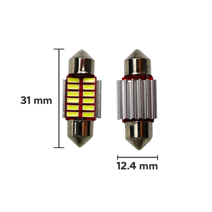 LED C5W LUSMAR™ Festoon - 31, 36, 39, 41 mm 300 lm, Canbus - fara eroare