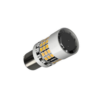Set 2 x bec LED BA15S P21W LUSMAR™ 7000 lm Canbus - fara eroare