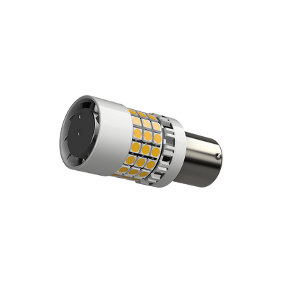 Set 2 x bec LED BA15S P21W LUSMAR™ 7000 lm Canbus - fara eroare
