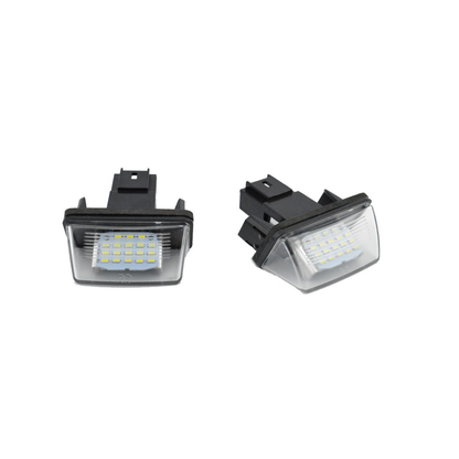 Set 2 x led numar inmatriculare Peugeot 206 207 307 308 406 Citroen C3 C4 C5 C6 X6HF