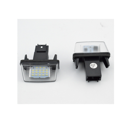 Set 2 x led numar inmatriculare Peugeot 206 207 307 308 406 Citroen C3 C4 C5 C6 X6HF