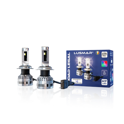 Kit LED H7 LUSMAR™ LED-H© 6000k 15000 lumen 110W/set Canbus - senza errori 
